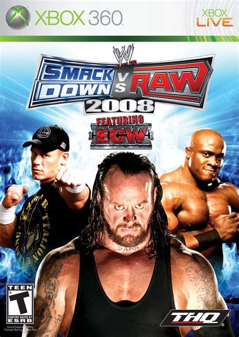 wwe 2008 xbox 360